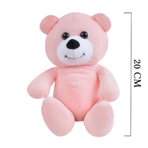 Peluş%20Ayı%20Oyuncak%2020%20cm%20Pembe