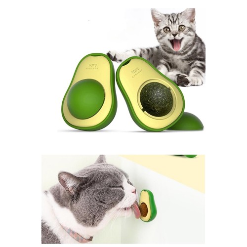 Avokado%20Tasarımlı%20Kedi%20Yalama%20Topu