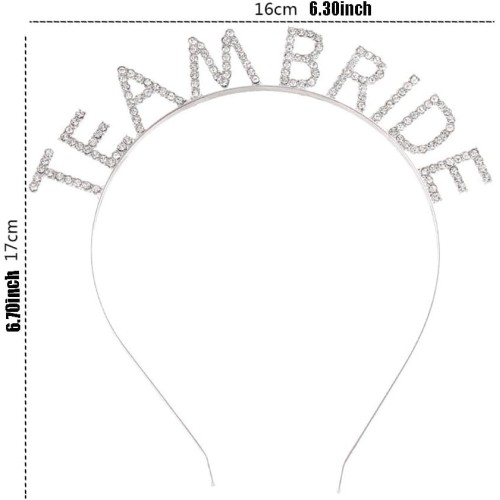 Gümüş%20Kaplama%20Kristal%20Taşlı%20Team%20Bride%20Taç